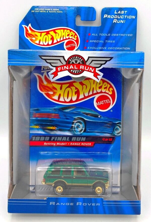 1999 Final Run Range Rover (Hotwheels Retiring Models Card #1 of 12) (6)