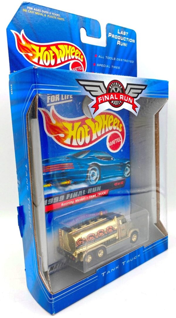 1999 Final Run Tank Truck (Hotwheels Retiring Models Card #11 of 12) (4)
