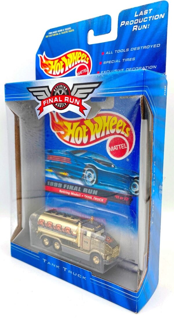 1999 Final Run Tank Truck (Hotwheels Retiring Models Card #11 of 12) (5)