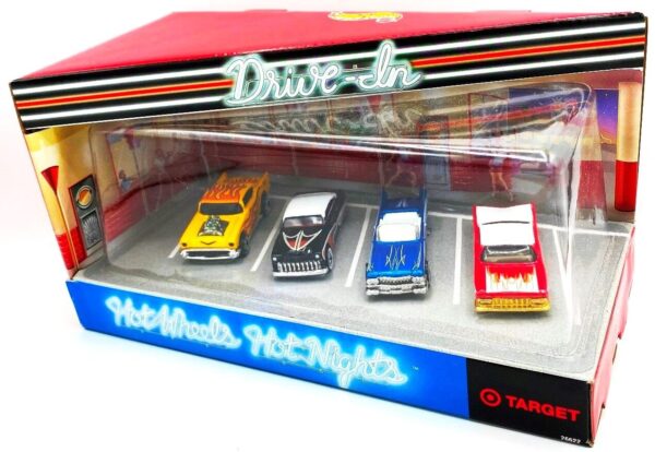 1999 Hot Wheels Hot Night (Target Exclusive 4pc Drive-In Box Set) (14)