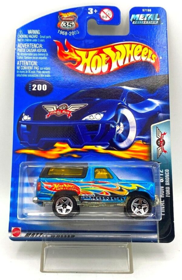 2003 (Final Run-2003) Retiring Model Ford Bronco #6 of 12 Card #200 (1)