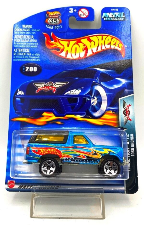 2003 (Final Run-2003) Retiring Model Ford Bronco #6 of 12 Card #200 (2)