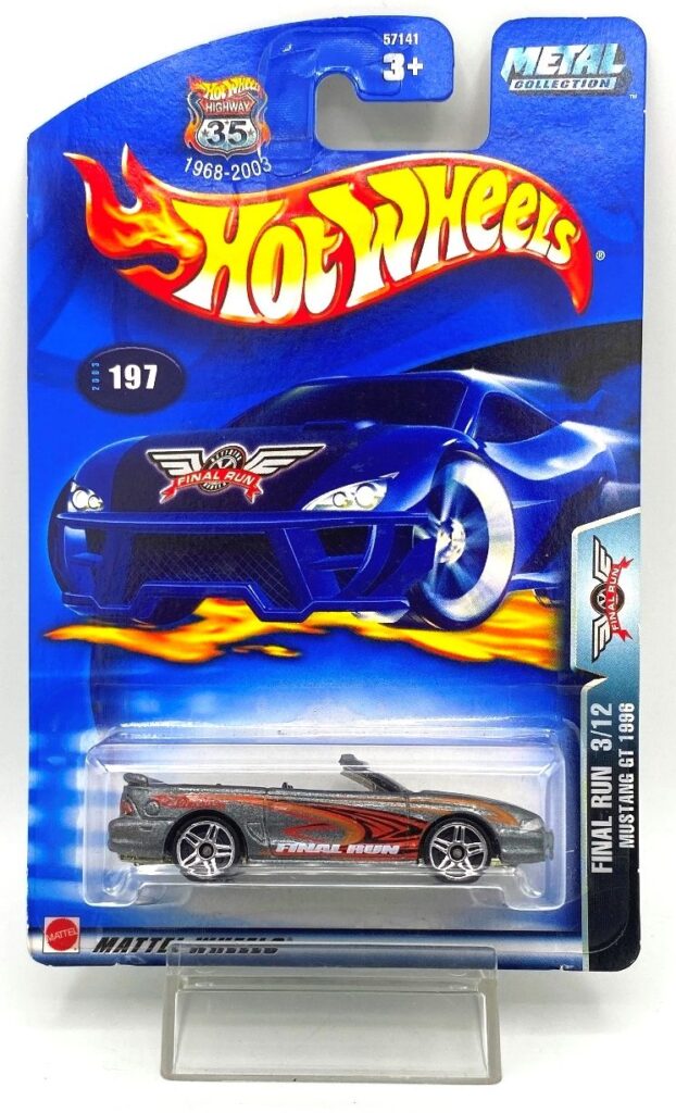 2003 (Final Run-2003) Retiring Model Mustang GT 1996 #3 of 12 (3)