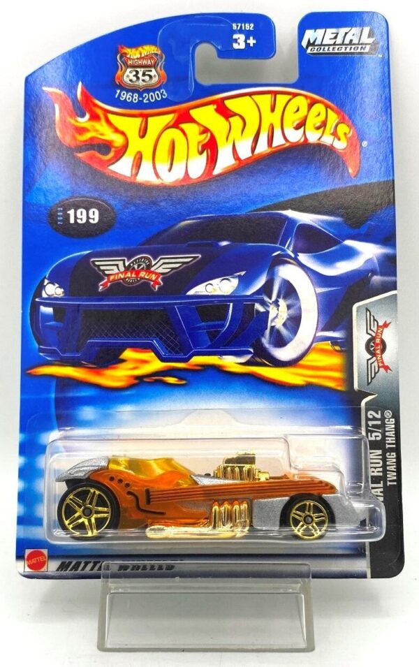 2003 (Final Run-2003) Retiring Model Twang Thang #5 of 12 Card #199 (1) 2003 (Final Run-2003) Retiring Model Twang Thang #5 of 12 Card #199 (1)