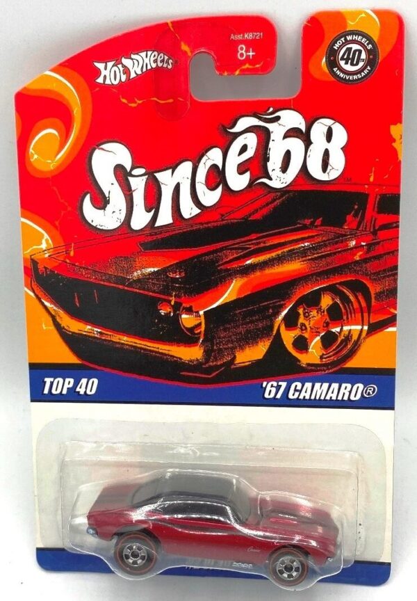 2007 '67 Camaro Card #2 of 40 (Black & Red wRed Line Tires Since '68) (1)