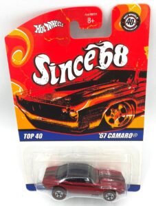 2007 '67 Camaro Card #2 of 40 (Black & Red wRed Line Tires Since '68) (2)