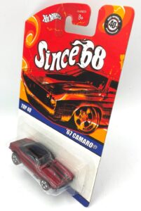 2007 '67 Camaro Card #2 of 40 (Black & Red wRed Line Tires Since '68) (4)