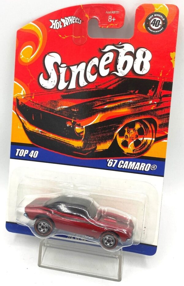 2007 '67 Camaro Card #2 of 40 (Black & Red wRed Line Tires Since '68) (7)