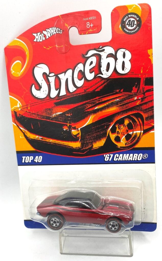 2007 '67 Camaro Card #2 of 40 (Black & Red wRed Line Tires Since '68) (8)