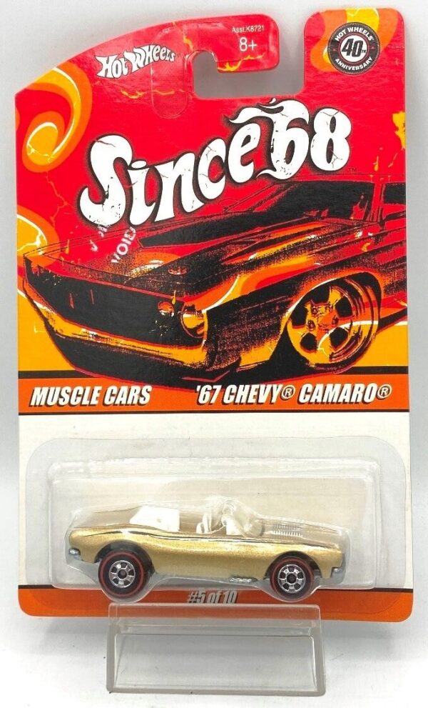 2007 '67 Chevy Camaro Card #5 of 10 (Muscle Cars Since '68 Gold) (1)