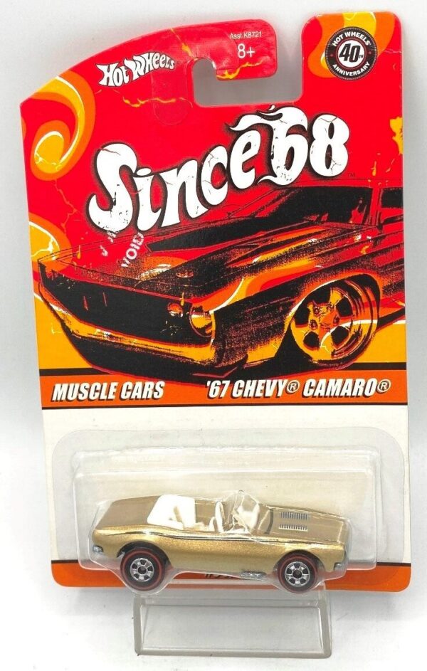 2007 '67 Chevy Camaro Card #5 of 10 (Muscle Cars Since '68 Gold) (2)