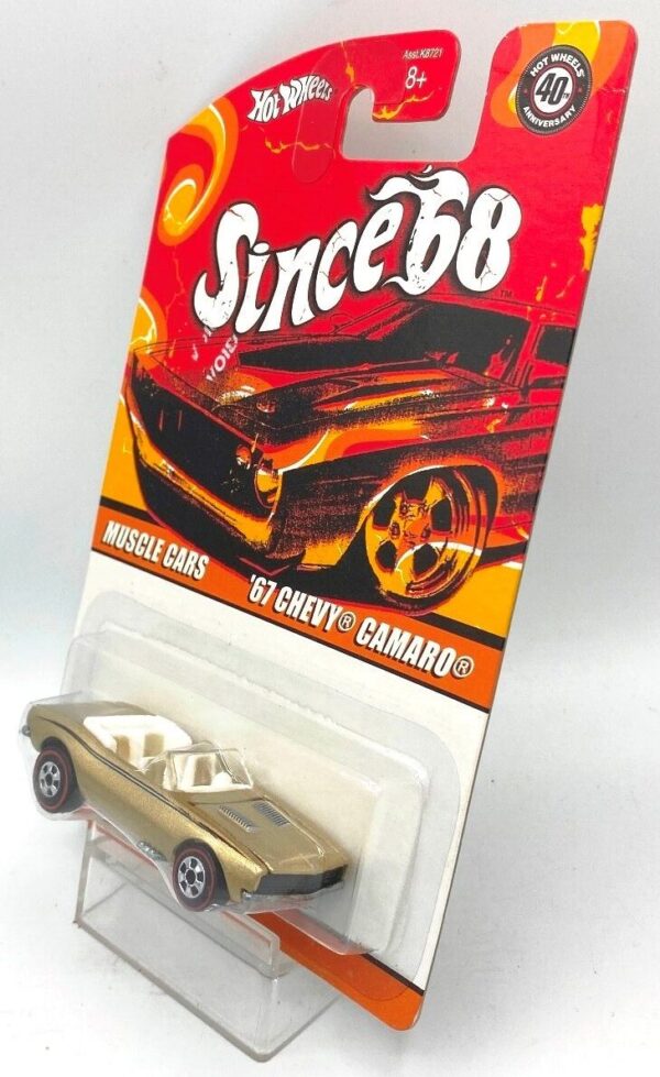 2007 '67 Chevy Camaro Card #5 of 10 (Muscle Cars Since '68 Gold) (5)