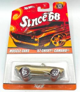 2007 '67 Chevy Camaro Card #5 of 10 (Muscle Cars Since '68 Gold) (7)