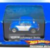 2007 Hotwheels Mini Box (Volkswagen Beetle) (Blue & White) (2)