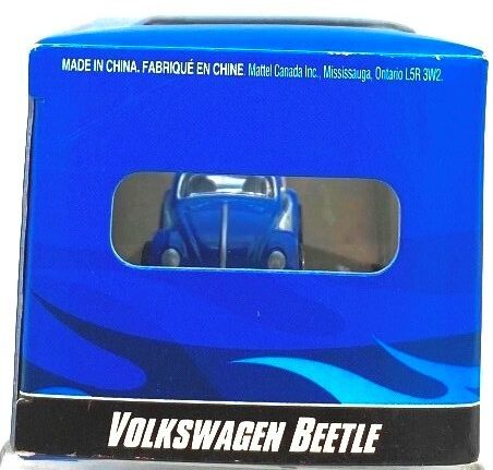 2007 Hotwheels Mini Box (Volkswagen Beetle) (Blue & White) (5)