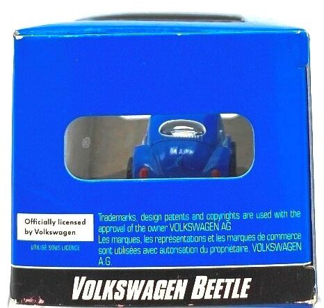 2007 Hotwheels Mini Box (Volkswagen Beetle) (Blue & White) (7)