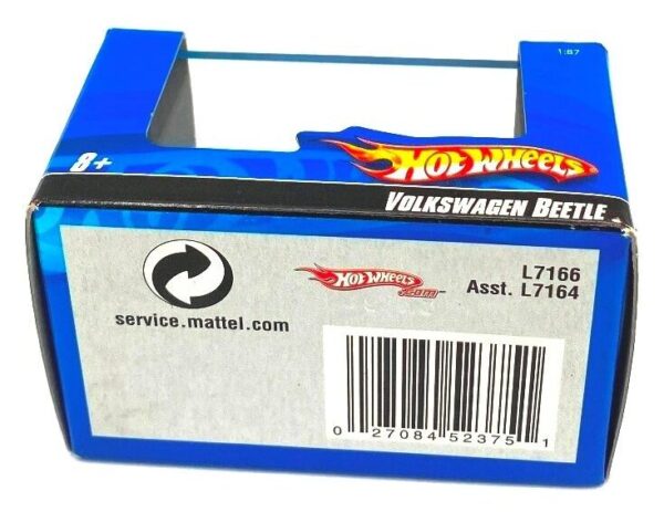 2007 Hotwheels Mini Box (Volkswagen Beetle) (Blue & White) (9)