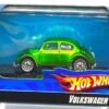 2007 Hotwheels Mini Box (Volkswagen Beetle) (Metallic Green) (2)