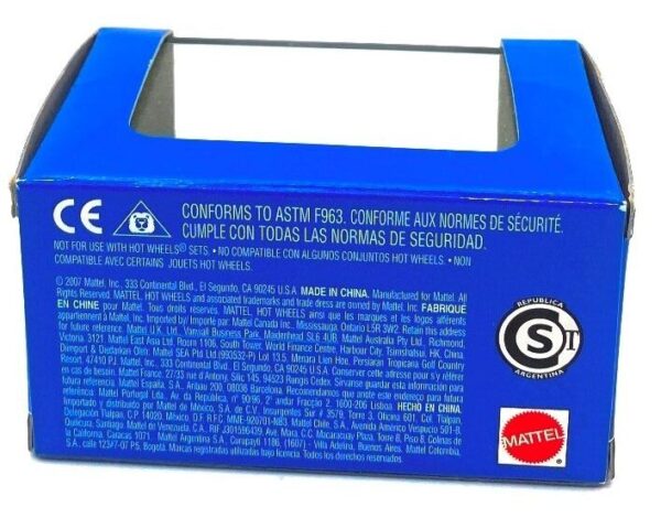 2007 Hotwheels Mini Box (Volkswagen Beetle) (Metallic Green) (8)