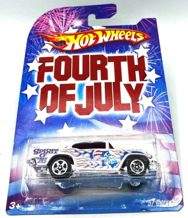 2008 Hotwheels (Fourth Of July) '57 Chevy Spirit Of 76 (6)