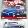 2009 '55 Chevy Panel (Hotwheels's DELIVERY Real Riders Card #3-34) (2)