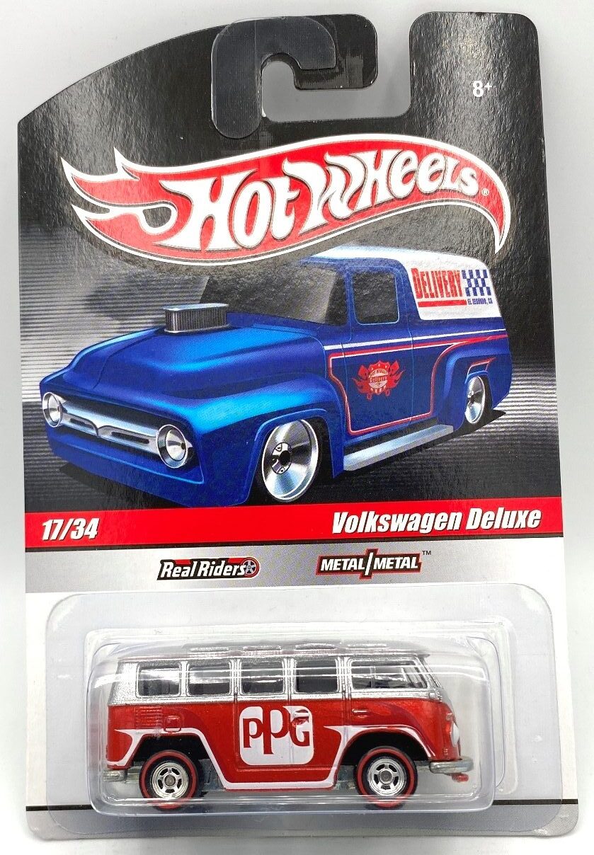 2009 Volkswagen Deluxe (Hotwheels's DELIVERY Real Riders Card #17-34) (2)