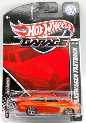 2010 '65 Volkswagen Fastback (Hotwheels's Garage Real Riders Card #02-06) (1)