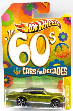 2010 '67 Pontiac GTO (Hotwheels's The 60s Cars of The Decades) Card #13-32 (1)