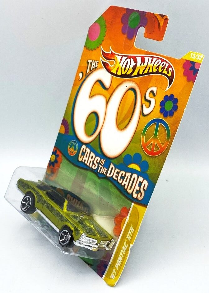 Details about   2011 Walmart Exclusive 60s Cars Decades #13 '67 PONTIAC GTO Green Hot Wheels 