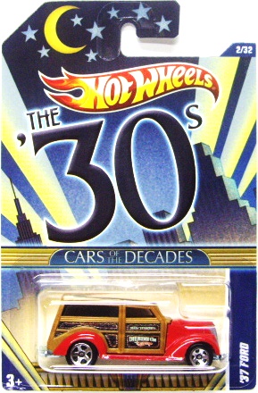 2011 WALMART EXCLUSIVE CARS OF THE DECADES 【'37 FORD】