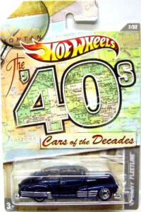 2011 WALMART EXCLUSIVE CARS OF THE DECADES 【'47 CHEVY FLEETLINE】