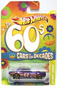 2011 WALMART EXCLUSIVE CARS OF THE DECADES 【'67 CHEVY CAMARO】