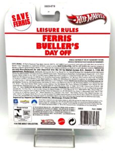 2012 Hotwheels ('84 Pontiac Fiero) Ferris Bueller's Day Off Movie Car (10)