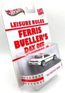 2012 Hotwheels ('84 Pontiac Fiero) Ferris Bueller's Day Off Movie Car (5)