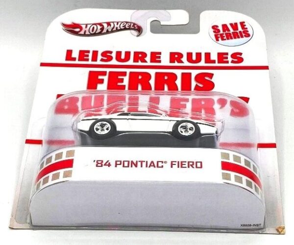 2012 Hotwheels ('84 Pontiac Fiero) Ferris Bueller's Day Off Movie Car (9)