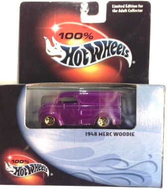 '48 Merc Woodie -Light Blue (ERROR CAR) Delivery Van
