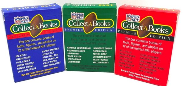 1990 Collect-A-Books Premier Edition Pro Set (36 Players Series 1-3) (4) 1990 Collect-A-Books Premier Edition Pro Set (36 Players Series 1-3) (4)