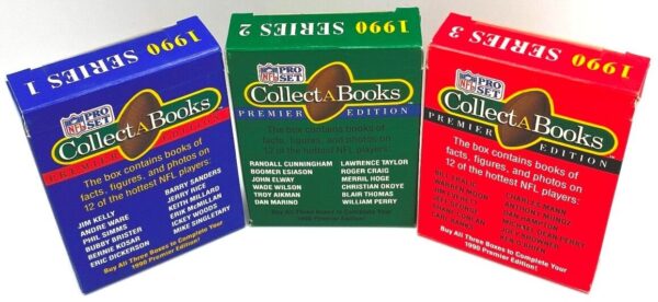 1990 Collect-A-Books Premier Edition Pro Set (36 Players Series 1-3) (5) 1990 Collect-A-Books Premier Edition Pro Set (36 Players Series 1-3) (5)