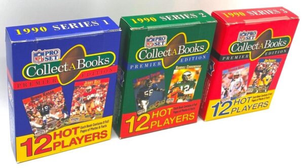 1990 Collect-A-Books Premier Edition Pro Set (36 Players Series 1-3) (8) 1990 Collect-A-Books Premier Edition Pro Set (36 Players Series 1-3) (8)