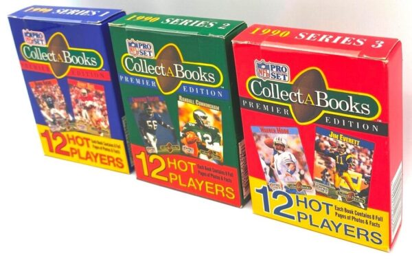 1990 Collect-A-Books Premier Edition Pro Set (36 Players Series 1-3) (9) 1990 Collect-A-Books Premier Edition Pro Set (36 Players Series 1-3) (9)