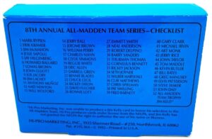 1992 Action Packed NFL Football Cards (The All Madden Team) (5)