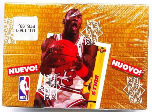 1992 Upper Deck Premier NBA EURO Edition Basketball 30 Pks (10)