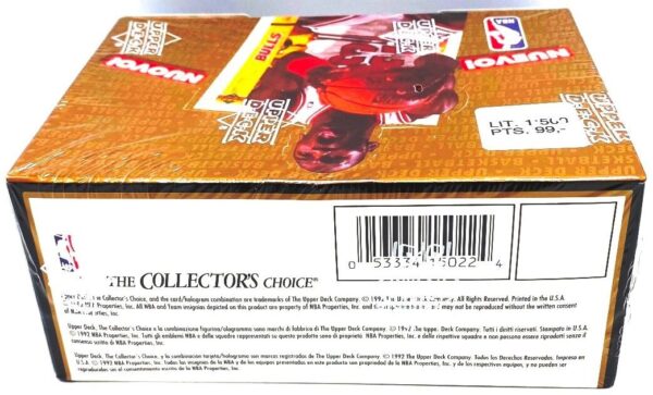 1992 Upper Deck Premier NBA EURO Edition Basketball 30 Pks (9)