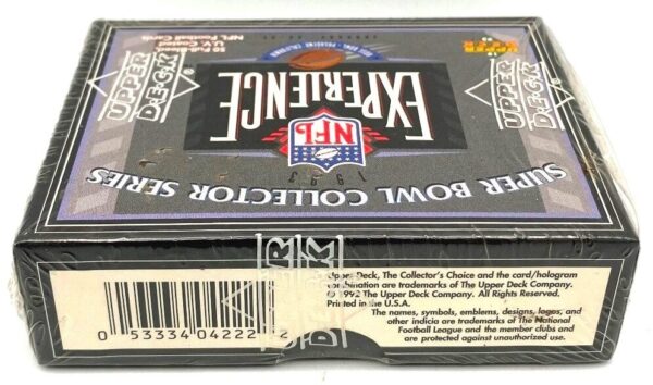 1993 Upper Deck NFL Experience Super Bowl Collector Series (Box Set) (7) 1993 Upper Deck NFL Experience Super Bowl Collector Series (Box Set) (7)