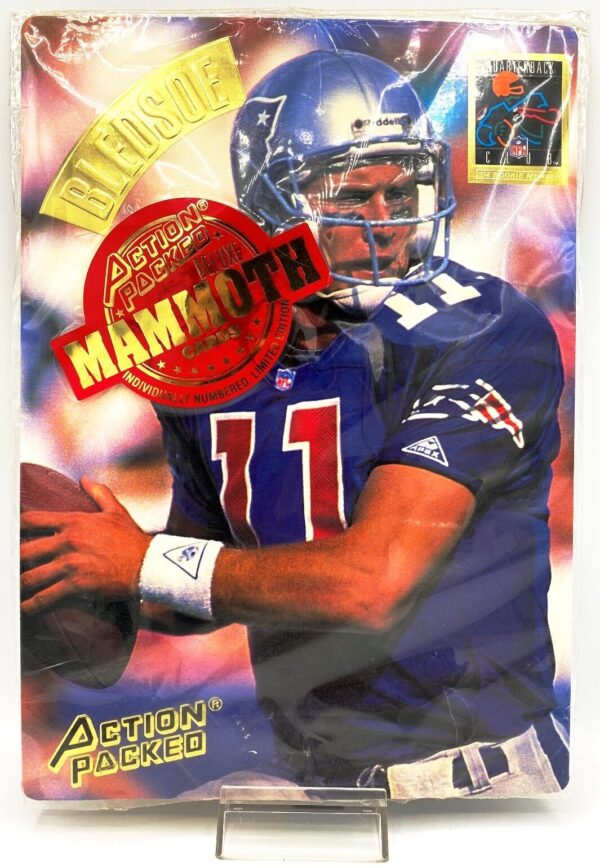 1994 Action Packed NFL Deluxe Mammoth Card #MM2 Drew Bledsoe (1) 1994 Action Packed NFL Deluxe Mammoth Card #MM2 Drew Bledsoe (1)