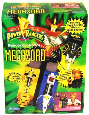 1994 Power Rangers 14-inch Voice Remote Controlled Megazord (A)