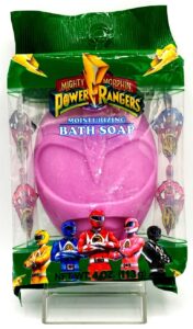 1994 Power Rangers Pink Ranger Bath Soap Bar (Kimberly Hart) (1)