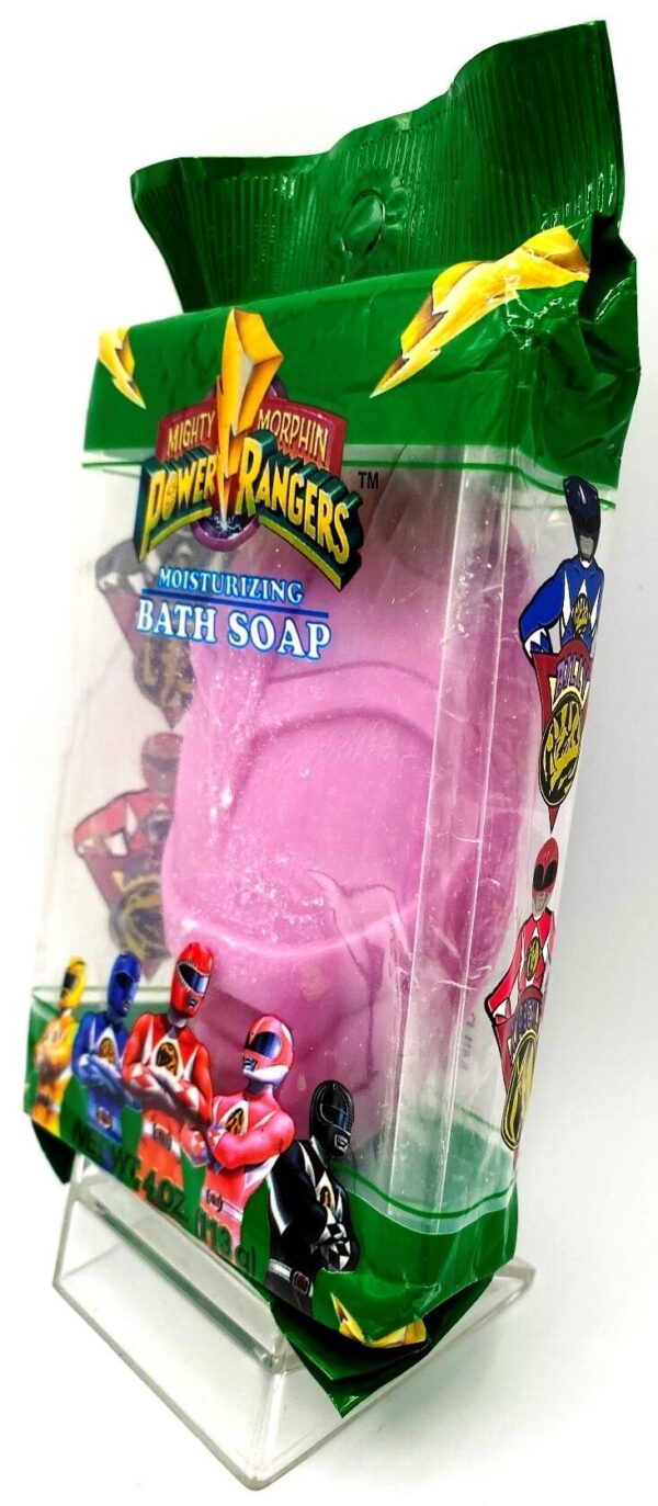 1994 Power Rangers Pink Ranger Bath Soap Bar (Kimberly Hart) (4)