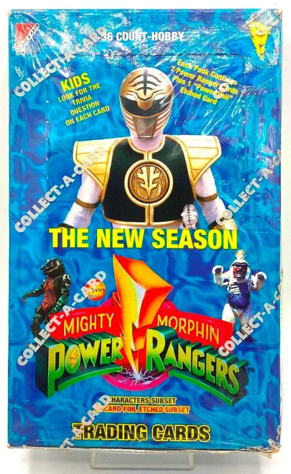 1994 Power Rangers Trading Cards Box Set (The New Season) (2)