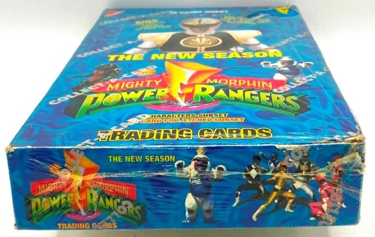 1994 Power Rangers The New Season 36 Count-Hobby Trading Cards Box Set ...